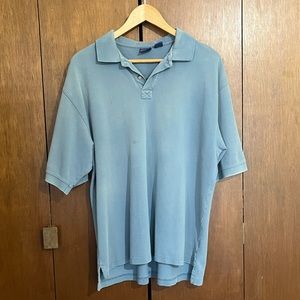 Pendleton Mens Light Blue L Polo